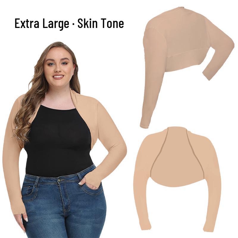 Damen Sommer Sonnenschutz Golf & Radfahren Armstulpen - Leichtgewichtiger, einfarbiger Schal für Outdoor-Sportarten