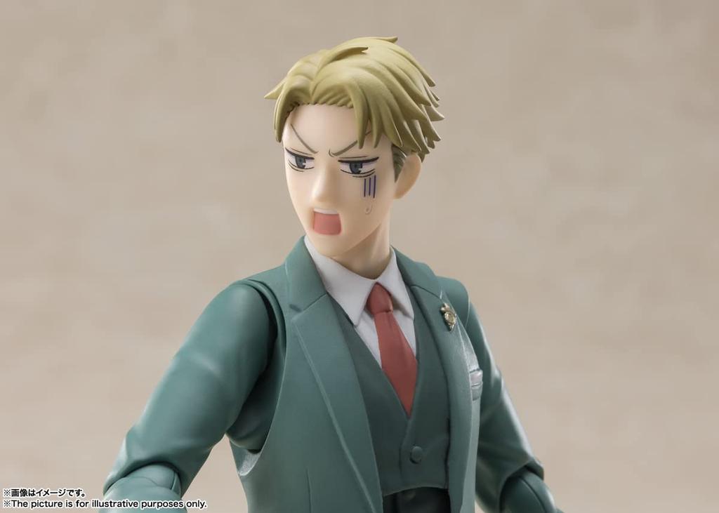 S.H.Figuarts SPY×FAMILY Lloyd Forger, Approximately 170mm, ABS & PVC, Painted Action Figure, BAS63908