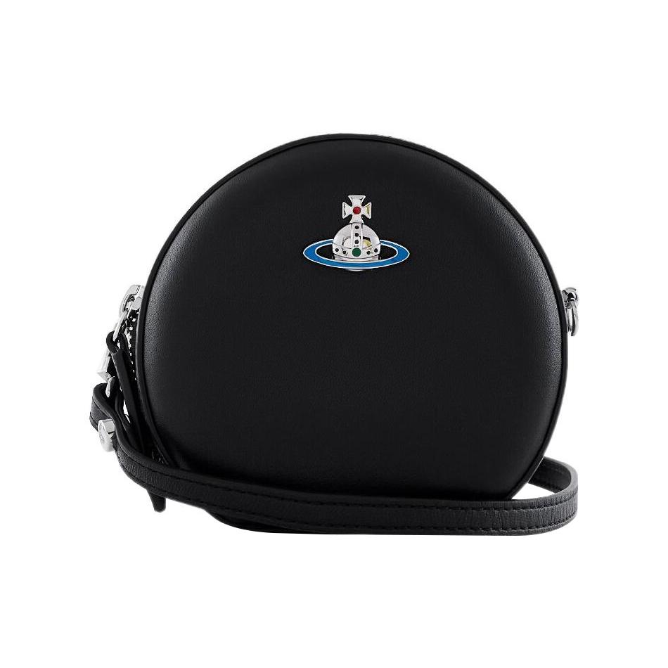 New Vivienne Westwood Orb Plaque Small Crossbody Bag 43030101L001LN403