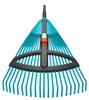 GARDENA Plastic Combi Product Up to 25 Years Rake, System, Turquoise, 35-52cm Wide, 3099-20, Warranty