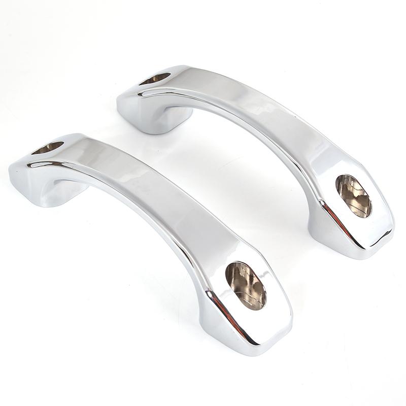

For Hummer H2 2003 2004 2005 2006 2007 Aluminum alloy SilverCar A pillar Handle Trim Car Accessories