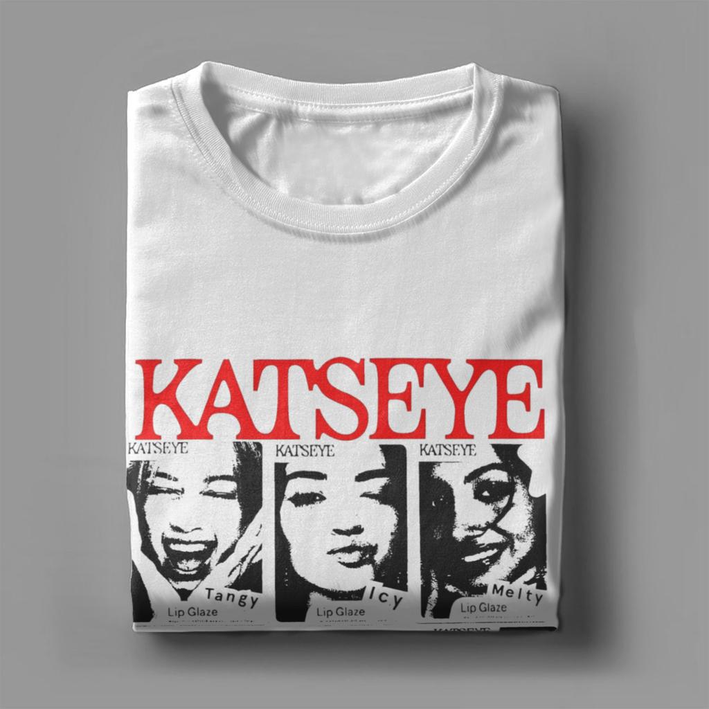 Summer Close Up Photo Katseye T Shirt for Men Women  Cotton Tee Shirt Short Sleeve Tops