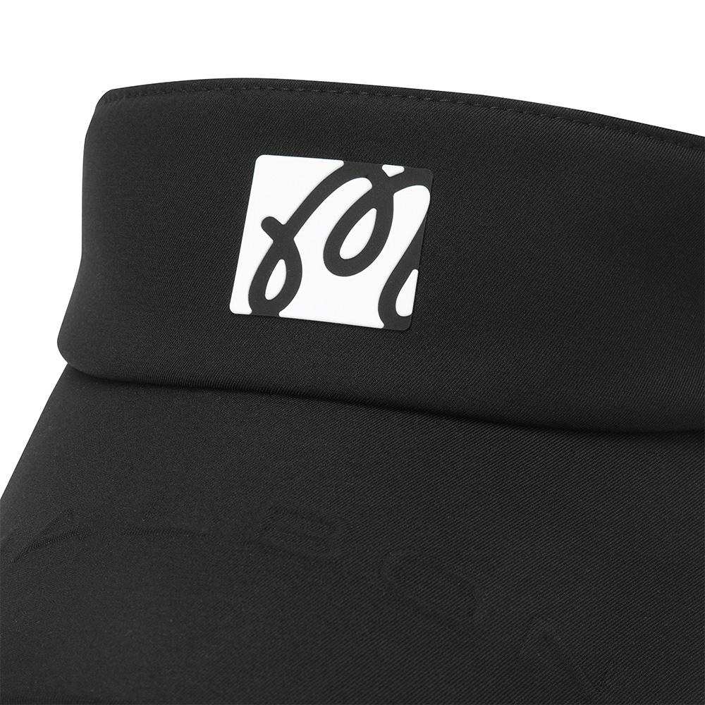 MALBON GOLF [Performance] Performance Banding Sun Visor Black