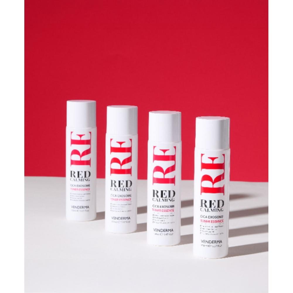 Venderma Red Calming Cica Exosome Toner Essence 150ml NONE