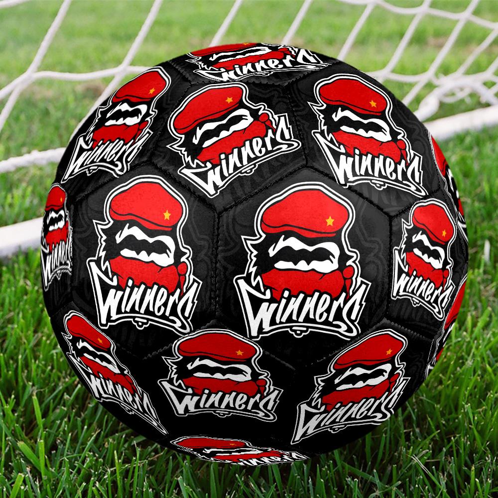 Wydad AC Artwork Size 5 Soccer Balls, High-Quality, Anti-Slip, Protective Football, a Unique Gift Suitable for Birthdays, Christmas