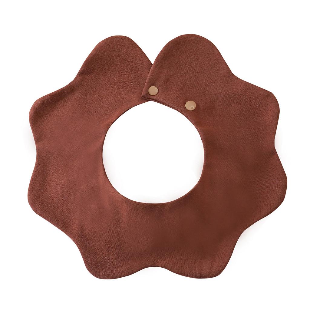 100% Cotton Baby Drool Bibs Soft Cloud 360° Wave Design Comfortable Drool Bandana for Infants Newborns