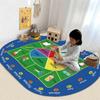 Animal Number Educational Carpet Cartoon Pattern Play Mat Kids Education Hopscotch Carpet  Bedroom