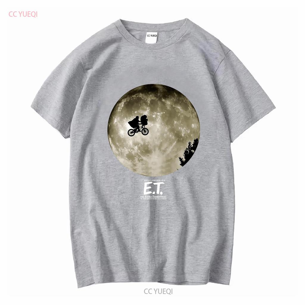 E T The Extraterrestrial 1982 Spielberg Retro Movie Shirt Black Size 2XL vintage Washed designer clothes streetwear Stylish