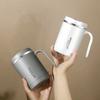 500ML Coffee Cup 304 Stainless Steel Breakfast Milk Cup Portable Coffee Mug  Office