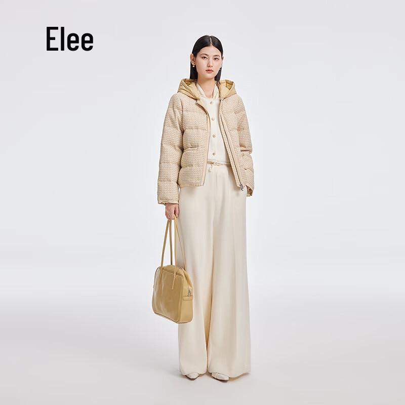 Women's Short Hooded Duck Down Puffer Jacket