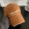 Embroidery Letter Personalitu Classic Cap Protection Breathable Material Cotton