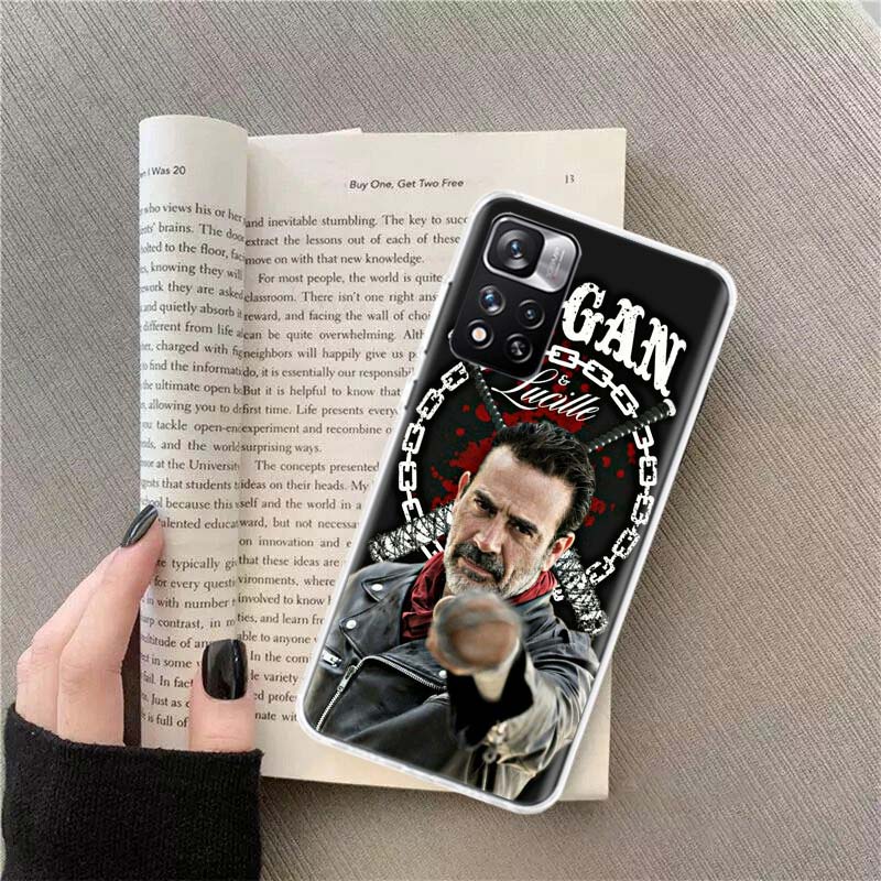 

Negan The Walking Dead Phone Case For Xiaomi Redmi Note 14 13 Pro Plus 5G Cover 13C 14C 12 12C 9 9T 9C 10 10C 8 7 6 10A 9A Pro C Note 13 Pro Plus 5G