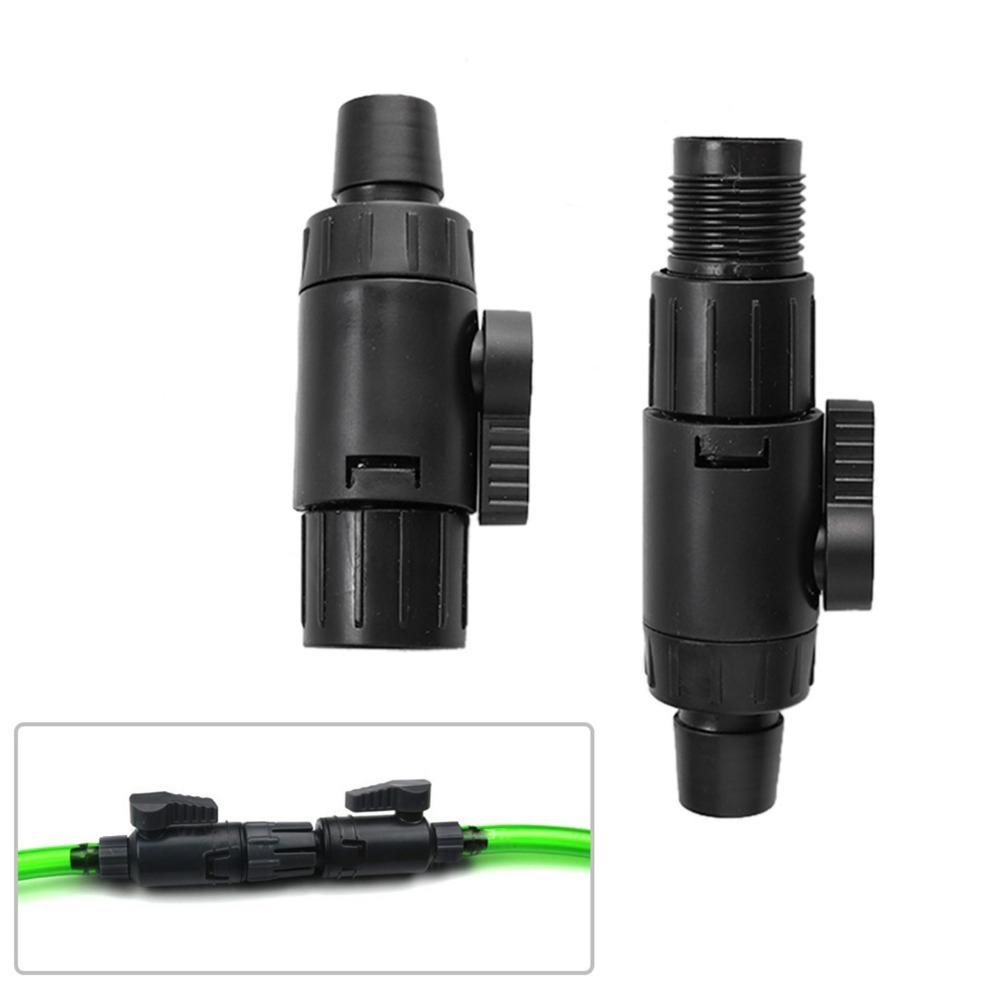 ABS Quick Release Connector 12mm Interface Fish Tank Valve Aquarium Filter System