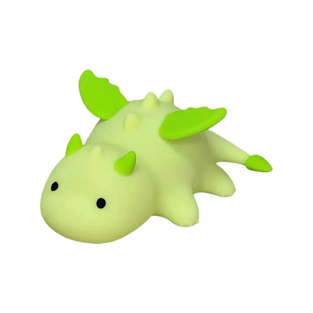 

Little Dragon Night Light Magnetic Colorful Ambient Light USB Rechargeable Bedroom Dinosaur Lamp Kid Christmas Birthday Gift зелений