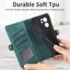Zipper Cards Solt Wallet Leather Case For XiaoMi RedMi Note 13 Pro Plus 12 11S 10 10S 12T 13T Ultra Strap Bag Pocket Purse Cover