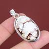 Wild Horse Magnesite Pendant Genuine Gemstone Pendant 925 Sterling Silver Pendant Wild Horse Magnesite Jewelry Gift For Him Handmade Pendant