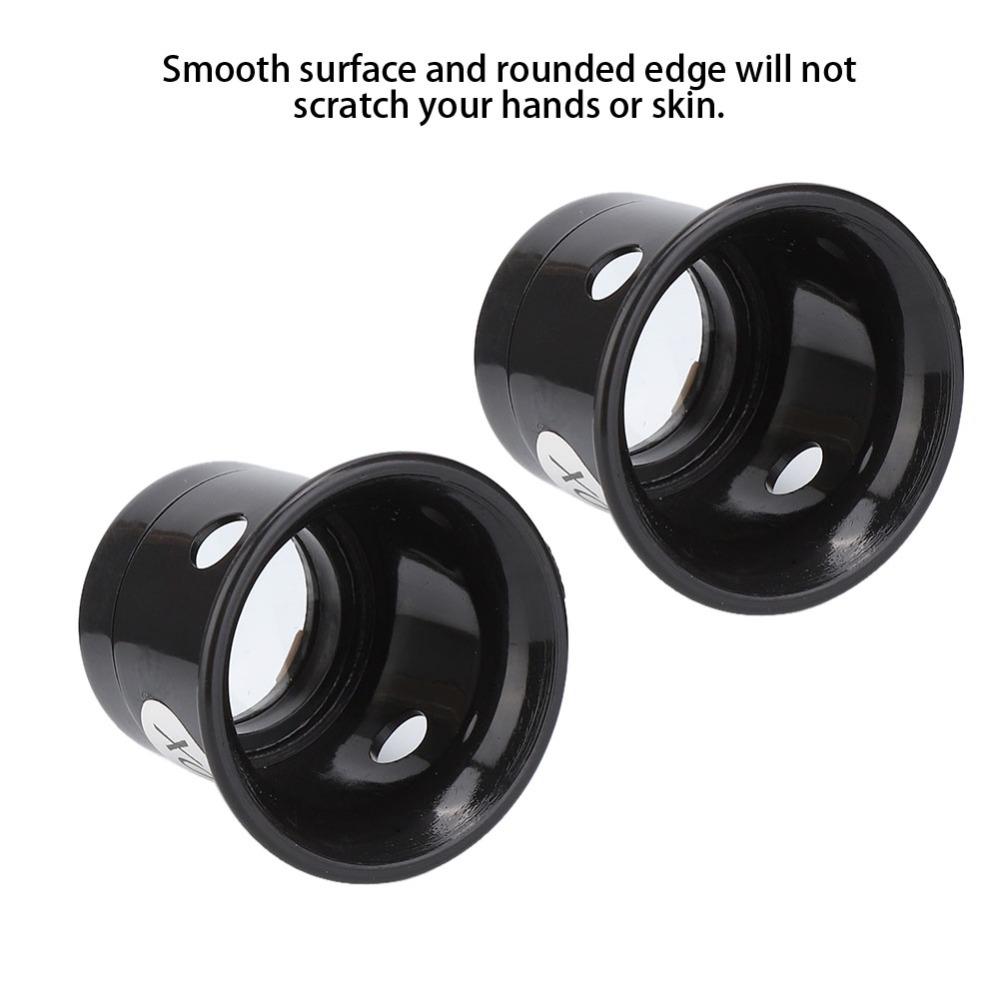 2Pcs 3X Magnification Watch Magnifying Eye Glasses Watch Repair Loupe  Watchmaker Tool