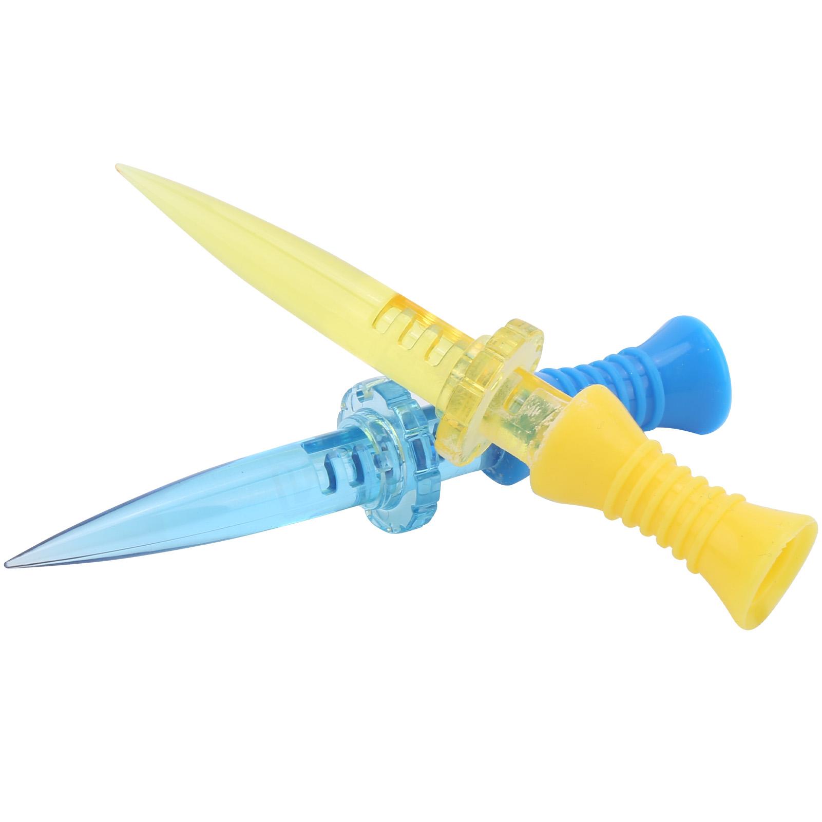 2Pcs Plastic Golf Tees 6 Section Adjustable Golf Training Ball Tees Ball Holder Set