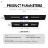 MKLJ3 Car Door Carbon Fiber Sill Anti-Scratch Guard Sticker For BMW Performance X1 X3 X5 E39 E46 E90 F20 E60 F30 M3 M5