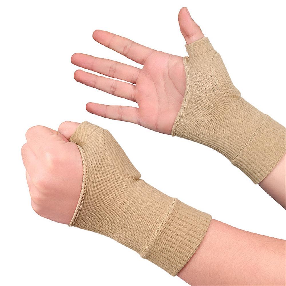 Thumb Wrist Support Brace with Gel Pad – Breathable Compression Sleeve for Arthritis, Tendonitis & Pain Relief (1 Pair)