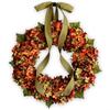 1PC Faux Flower Hanging Decor Kelly's Grateful Harvest Door Wreath