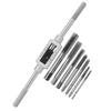 Bearing Steel Tap Adjustable Ratchet Tap Adjustable Ratchet Anti-Slip Handle Enduring Bearing Steel For Aluminum