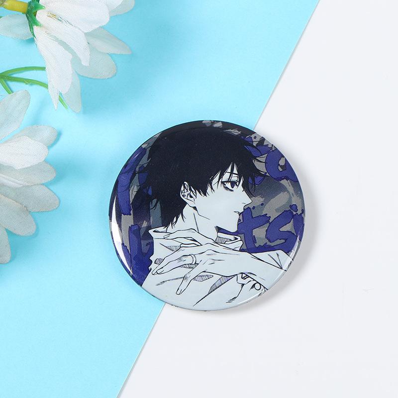 Jujutsu Kaisen Anime Gojo Satoru Metall-Anstecknadel Personalisierbare Brosche Anstecknadel Trendiges Merchandise Großbestellung Cosplay