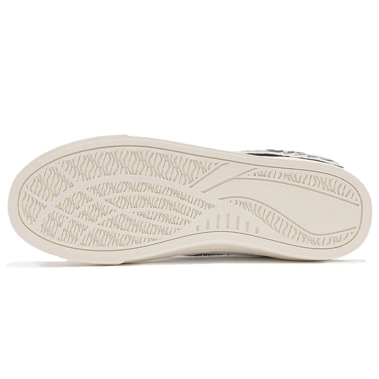 Li Ning Steven Harrington X Zapatillas de Skate de Caña Alta Zapatillas de Mujer Blanco AECR122-1