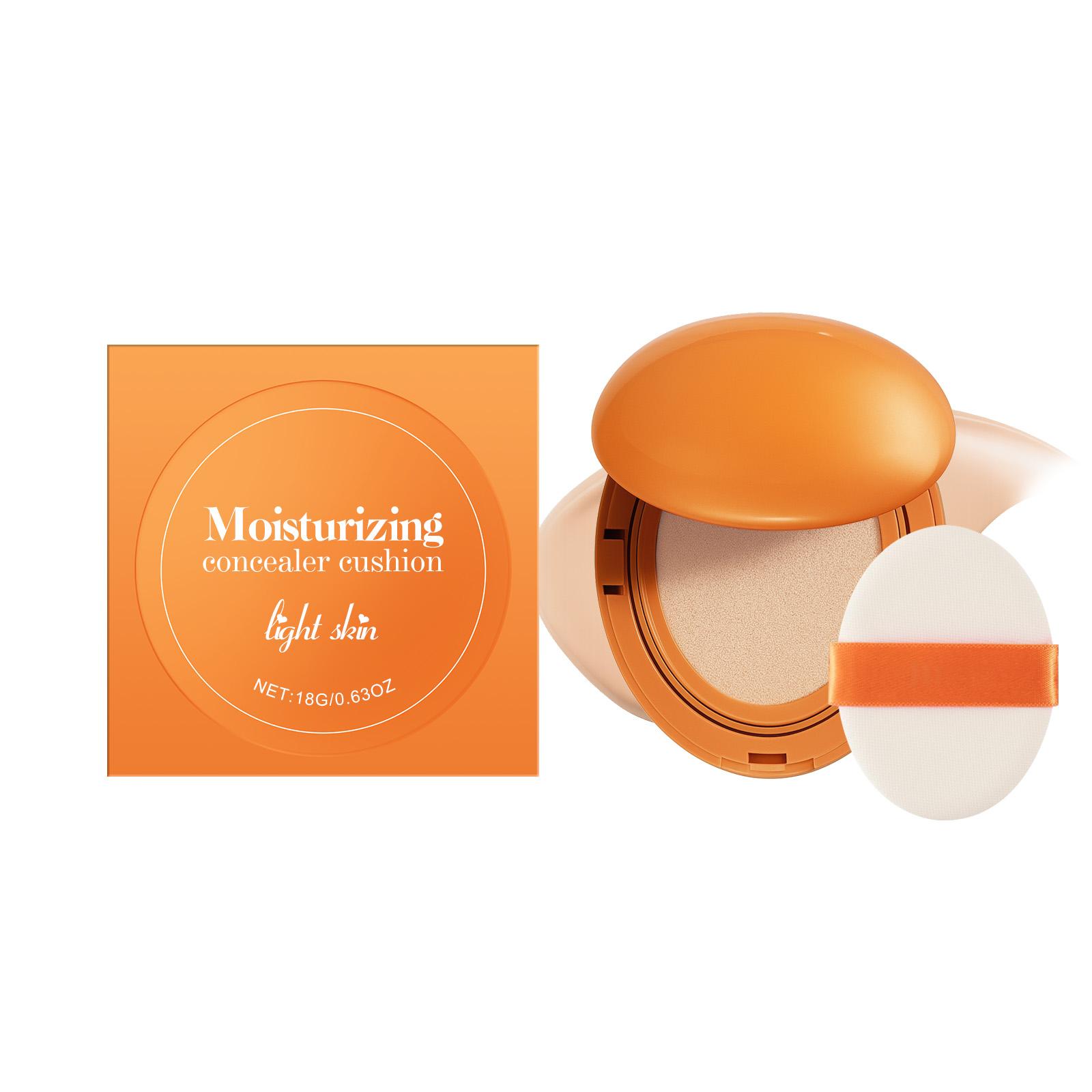 Moisturizing Concealer Air Cushion Light Skin Light Skin Light Makeup Natural Dressing Base Makeup Velvet Texture Moisturizing Concealer Air Cushion