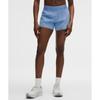 Lululemon Hotty Hot High Rise Lined Short 4  Sinatra Blue