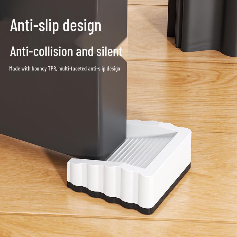Windproof Door Wedge Stopper: Anti-Collision, Anti-Pinch Door Blocker & Holder