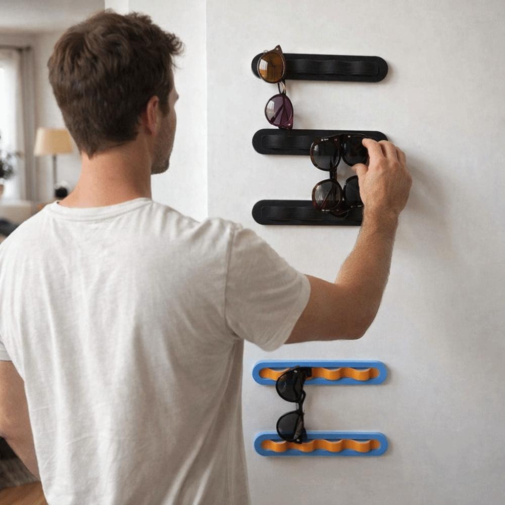 Wall Mounted Eyeglass Storage Rack Waved Design Glasses Display Rack Eyeglass Rack  Shops