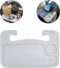 Car Steering Wheel Desk for Laptop,Multipurpose Travel Car Accessories, Car Seat Stand Trays for Eating, Steering Wheel Under Table Console(Black)