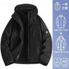 Men Women 3-in-1 Waterproof Windproof Hiking Jacket With Removable Insulated Liner Outdoor Raincoat Trekking Camping Cycling