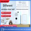 Villa Wireless Doorbell - Long-Range Remote, Wall-Penetrating Signal, High Volume, Stable Ringing for Homes