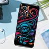 Horror Skull Gothic Cover For OPPO Reno 14F 13F 12F 11F 10 11 12 13 14 Pro 7 8 Lite OPPO Find X5 X6 X8 Pro Case