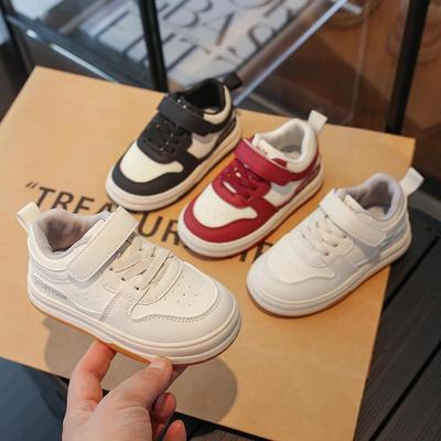 Baby Toddler Shoes Spring and Autumn Models 1-3 Years Old 4 Women's Treasure Casual Shoes Nine Months Boys Casual Board Shoes Soft-soled Sports Shoes