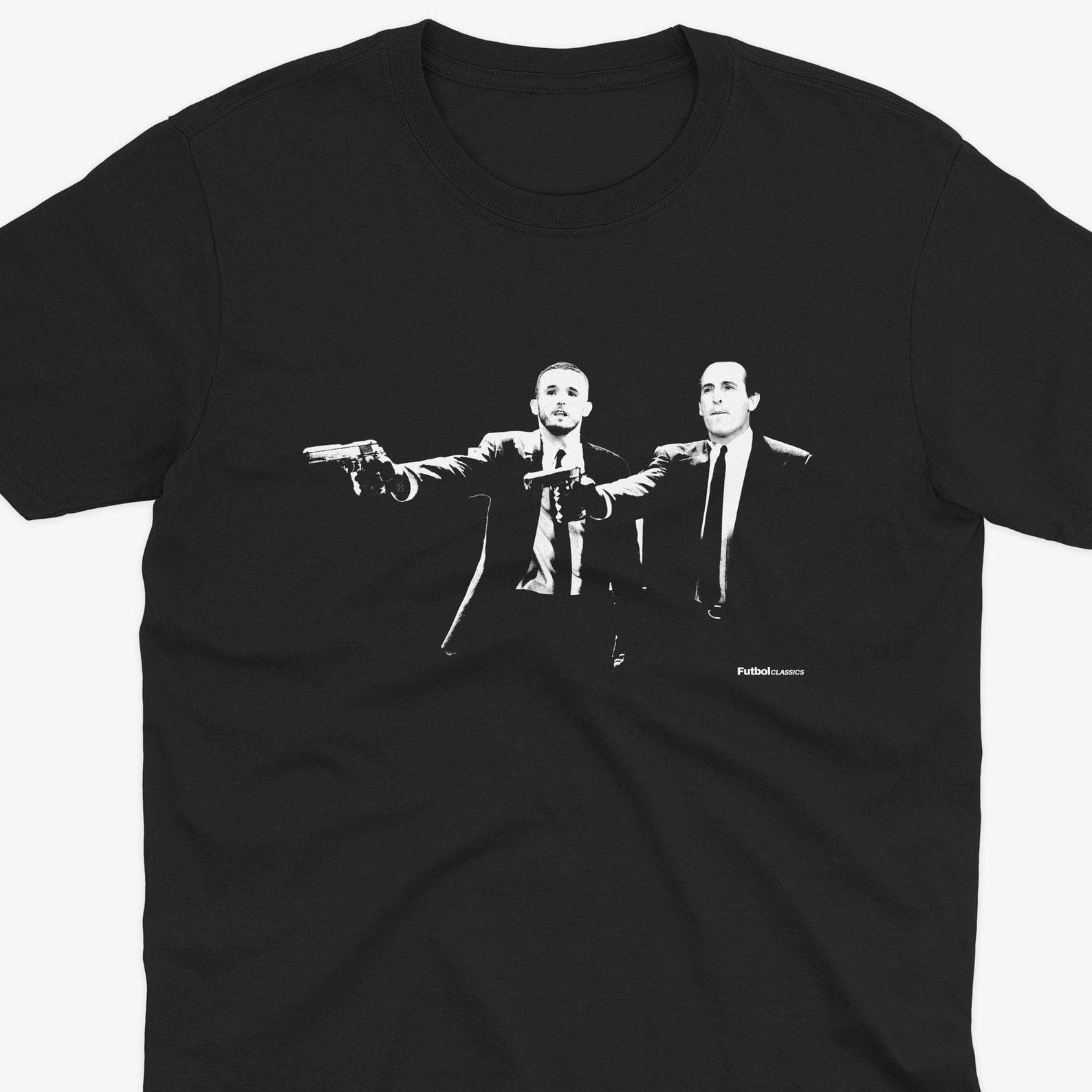 Unai Emery & John McGinn Pulp Fiction Style T Shirt | Aston Villa T Shirt | AVFC | Aston Villa FC T Shirt | Villa Park | Villa Fan S