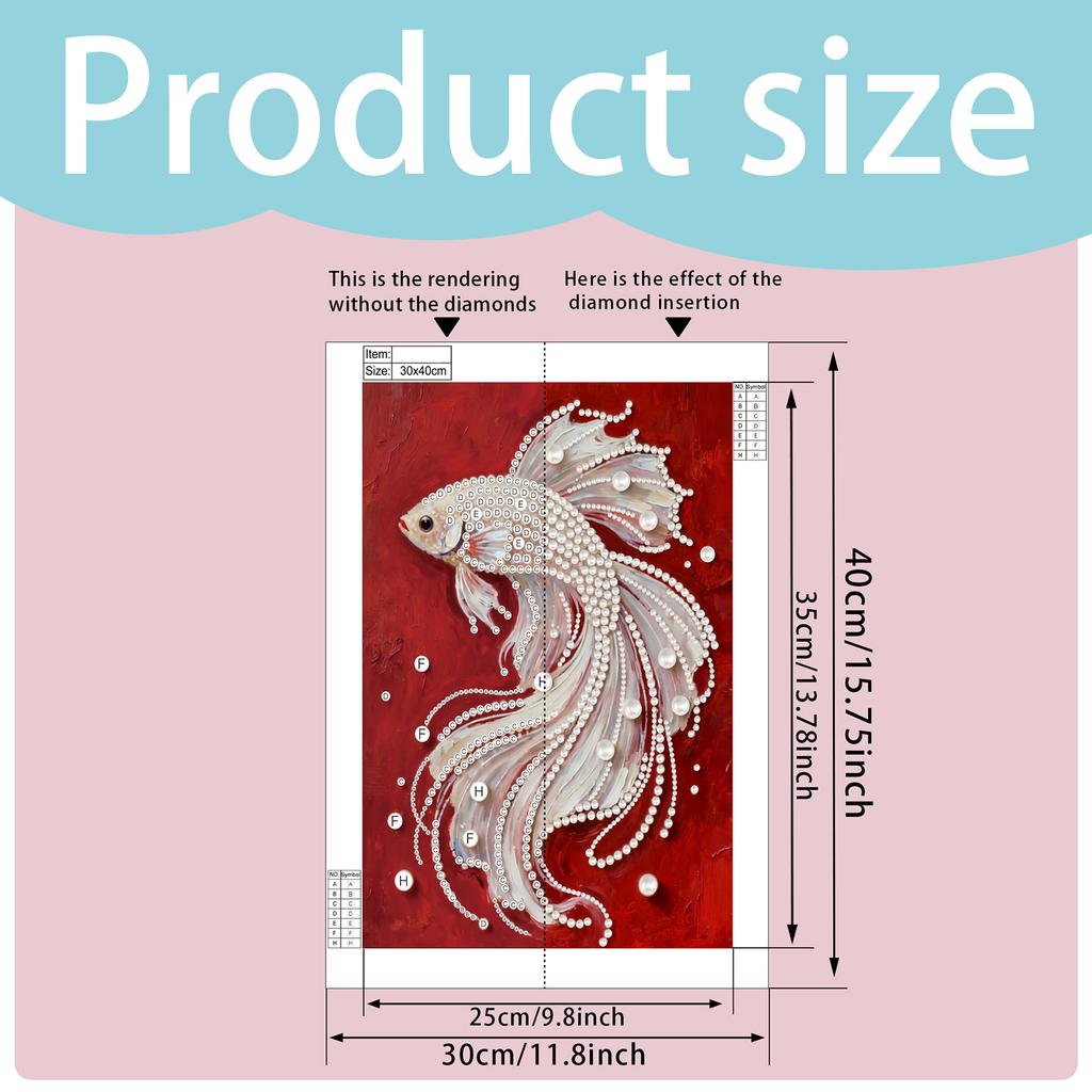 DIY Pearl Art Painting 30x40cm Pearl Gem Paintings Picture Arts Craft No Frame for Home Wall Decor