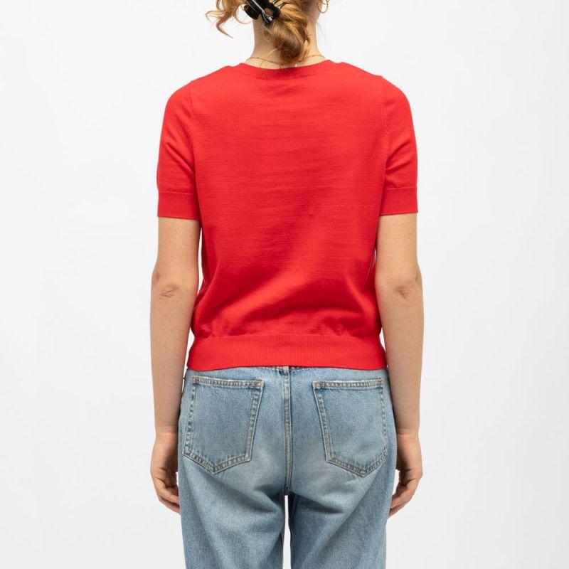 Pull maya col rond avec boutons colorés Femme LA PETITE ETOILE