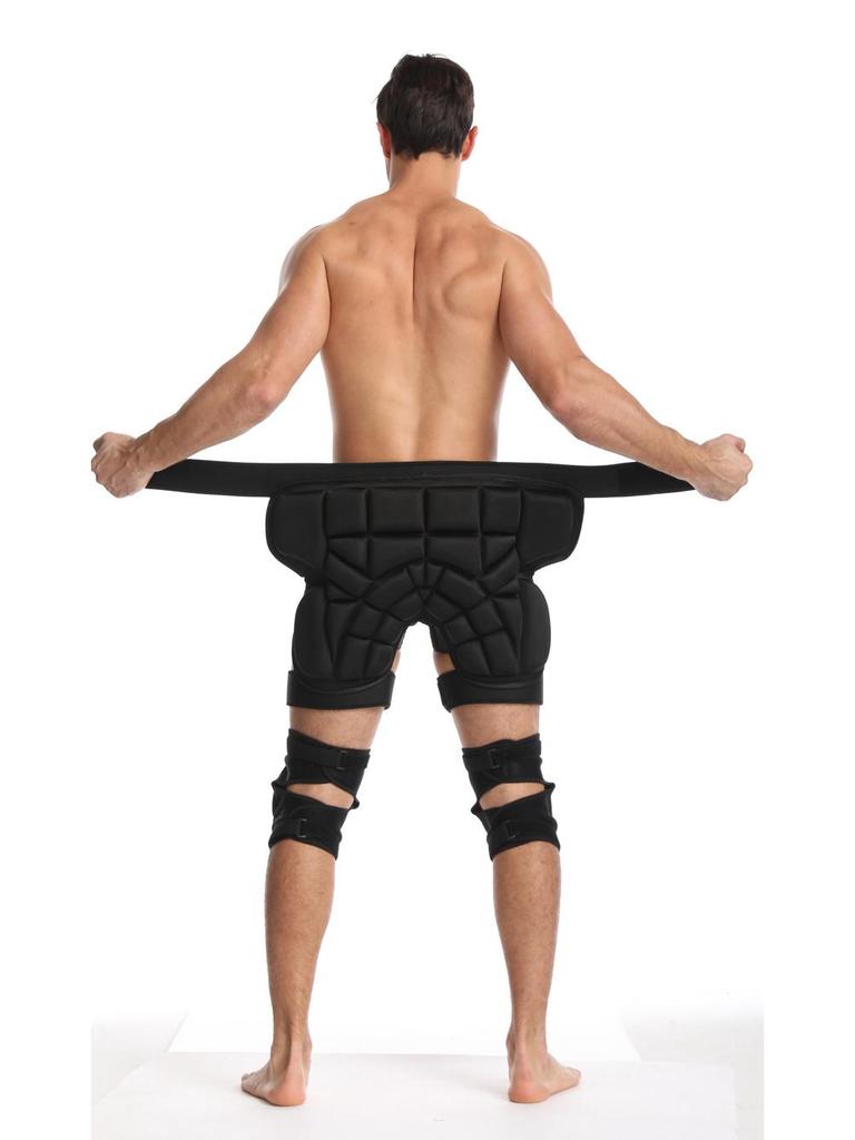 Ski & Ice Skating Protective Gear: Thickened Anti-Fall Hip, Knee & Elbow Pads for Children & Adults - Waterproof Winter Outerwear