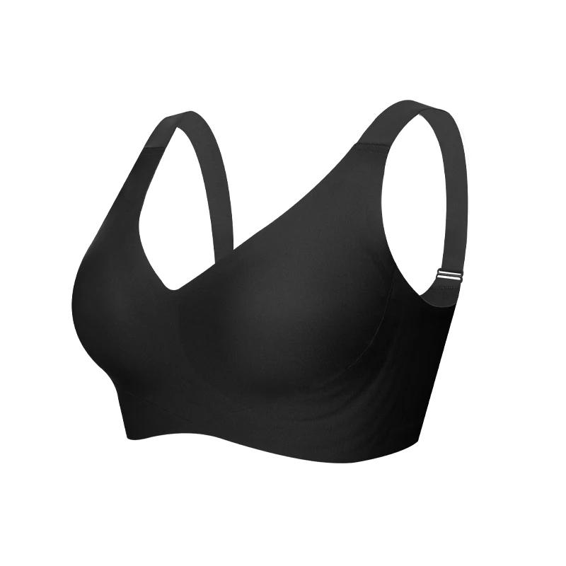 Sutien Mărimi Mari pentru Femei Sutien Fără Cusături Fără Sârmă Suport Ridicare Braletă M-4XL