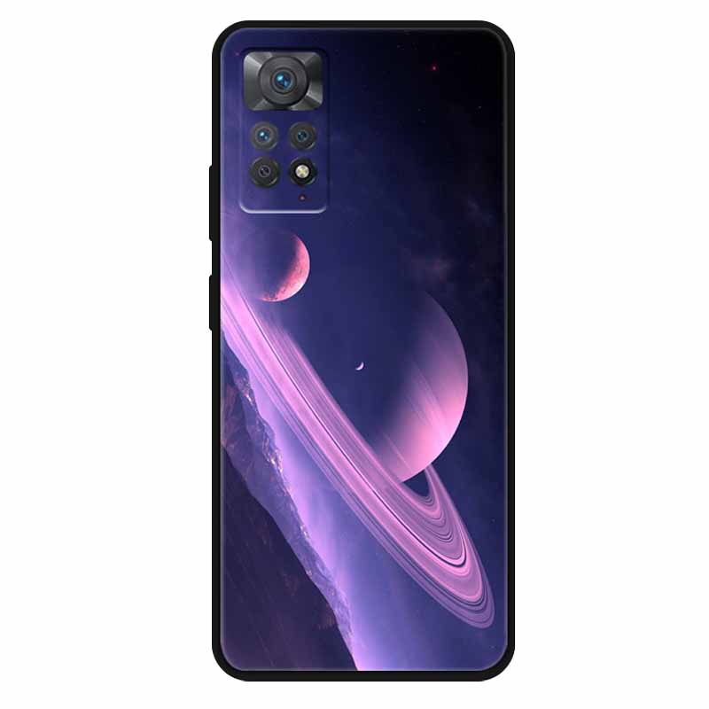 For Xiaomi Redmi Note 11 Pro 4G Case Soft Space Marble TPU Silicone Back Cover For Xiaomi Redmi Note 11Pro 4G Cases Bumper Shell