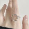 SOSOO One Line Weave Ring