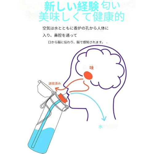 Air Water Bottle, Flavored Bottle, Flavor-Changing Water Bottle, 650ML Fruit Fragrance Water Bottle, BPA-Free Sports Air Water Bottle Set, Flavor-Chan