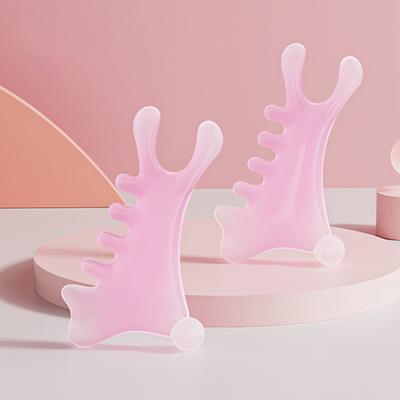 1/2Pcs Meridian Massage Comb Multi-purpose Face Scalp Massage Comb Portable Handheld Body Head Scratcher Massager Guasha Scrubber Tool