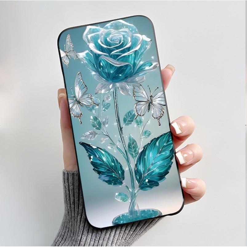 Printed Phone Case For Nokia 105 2G 2023/106 2G 2023/Nokia 106 4G 2023/105 4G 2023 Soft Silicone Shell Cover Cute Flower Casing
