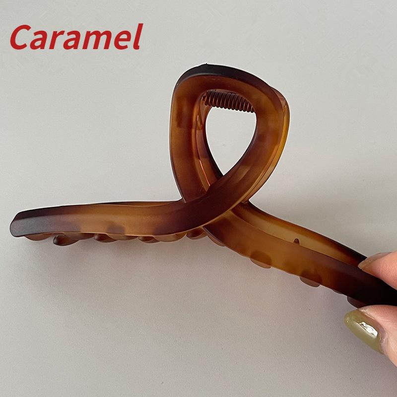 

Корейский очень большой зажим для волос акриловый матовый перекрестный зажим для волос зажим для волос акула модные высококачественные аксессуары для волос для девочек Cara