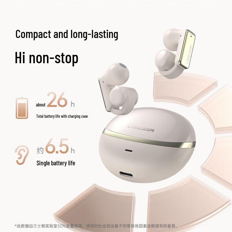 Lanston TS28 Ear Clip Bluetooth Headset