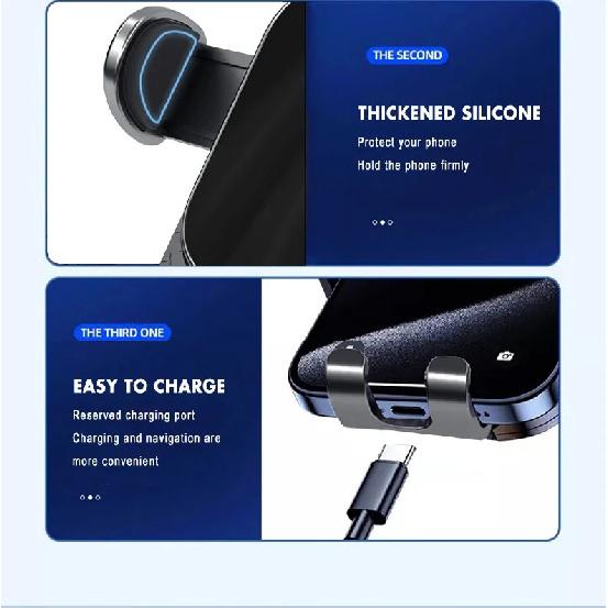 Screen Base Car Phone Holder Mount For Hyundai Tucson 2025 Central Control Dashboard Phone Holder Stand GPS Interior Accessories